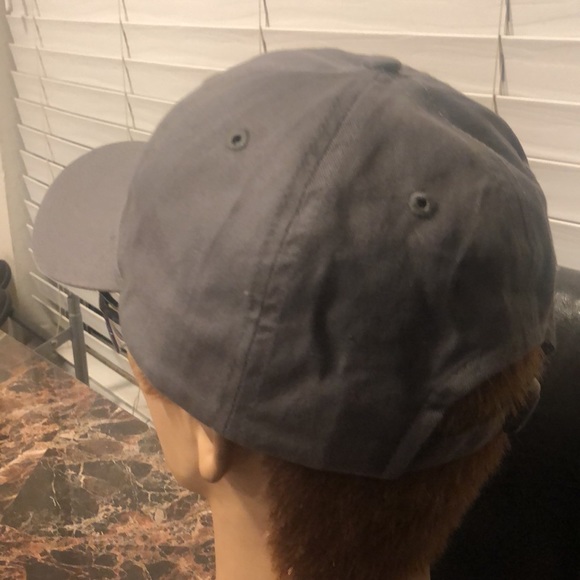 Cabela’s Men’s Gray Gold Baseball Cap Mesh Back OC Sports OSFM Snapback Hat - Picture 5 of 11